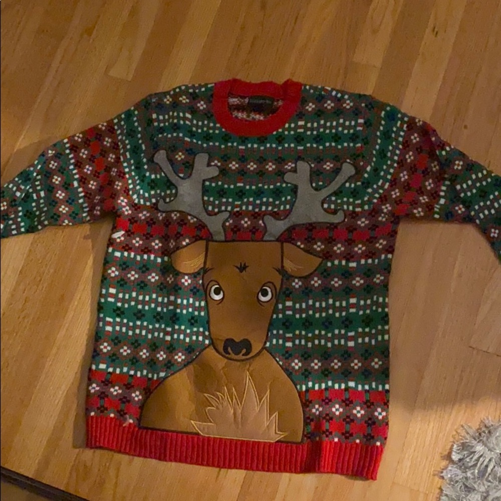 Reindeer Christmas sweater